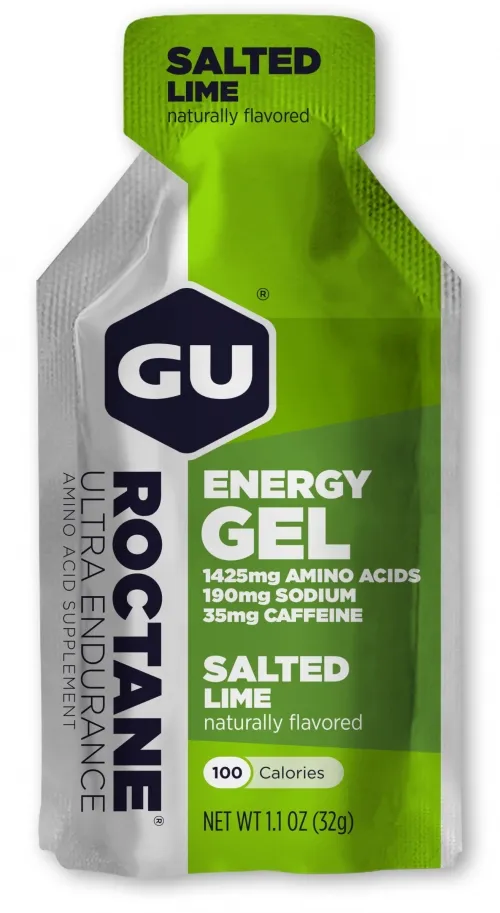 Енергетичний гель GU Energy ROCTANE Ultra Endurance Salted Lime, 32 г (35 мг кофеїну)