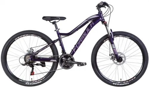 Велосипед 26 Formula ALPINA AM DD (2022) темно-фиолетовый
