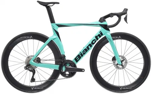 Велосипед 28 Bianchi Oltre Comp Ultegra Di2 12sp (2024) graphite full glossy