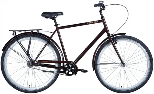 Велосипед 28 Dorozhnik COMFORT Male (2024) коричневый