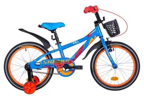 Велосипед 18 Formula STORMER (2020) синьо-помаранчевий