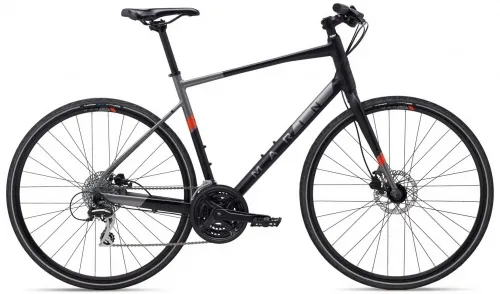 Велосипед 28 Marin FAIRFAX 2 (2022) satin black/gloss charcoal