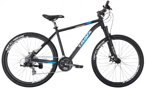 Велосипед 27.5 Trinx M136 Elite (2021) Matt-Black-Grey-Blue