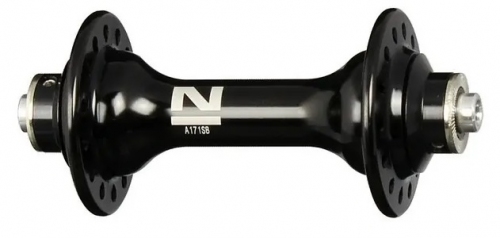 Втулка передняя NOVATEC A171SB 32H QR 108mm под эксцентрик алюм. black