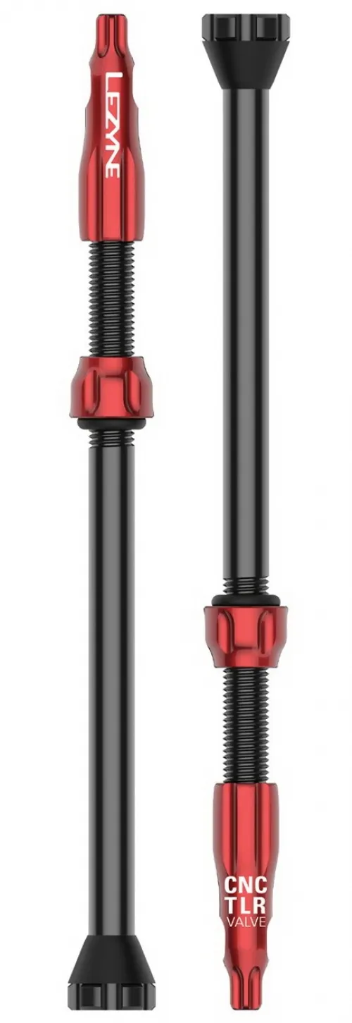 Ниппели Lezyne CNC TLR Valves (2 pcs) Red