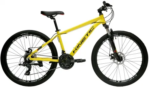 Велосипед 26 Kinetic Profi (2023) желтый
