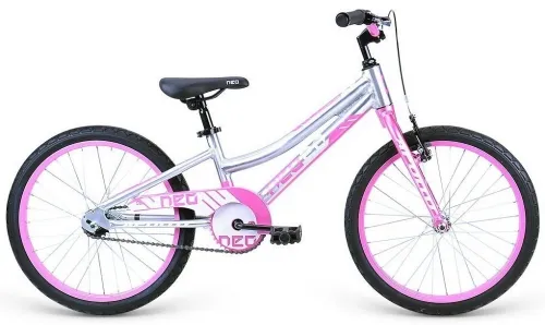 Велосипед 20 Apollo Neo 20 girls розовый/белый