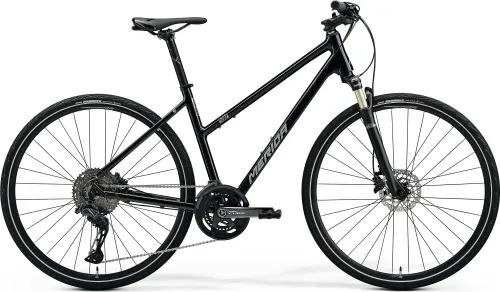 Велосипед 28 Merida CROSSWAY L 700 (2024) glossy black