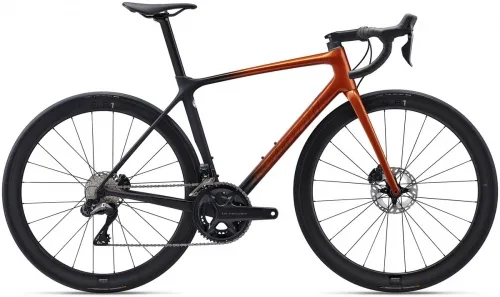 Велосипед 28 Giant TCR Advanced Pro 0 Disc Di2 (2022) amber glow