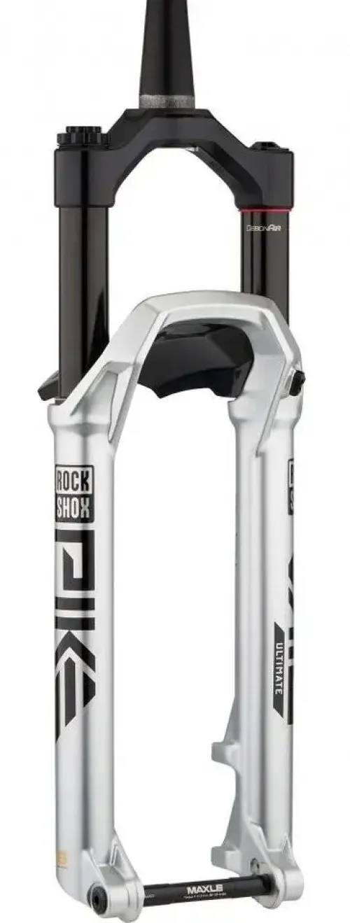 Вилка RockShox Pike Ultimate Charger 3 RC2 - Crown 29 Boost™ 15x110 130mm Silver Alum Str Tpr 44offset DebonAir+ (includes Bolt On Fender,2 Btm Tokens, Star nut & Maxle Stealth) C1