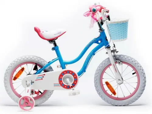 Велосипед 16 RoyalBaby STAR GIRL синий