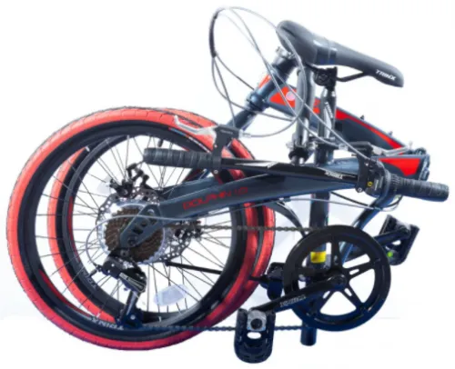 Велосипед 20 Trinx Dolphin 1.0 (2021) Matt-Grey-Grey