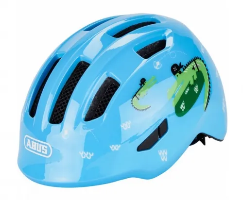 Шлем детский ABUS SMILEY 3.0 Blue Croco
