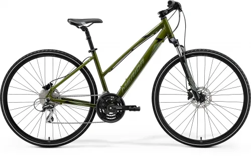 Велосипед 28 Merida CROSSWAY 20-D L (2021) moss green(silver-green/black)