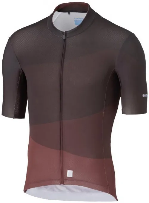 Велоджерсі SHIMANO BREAKAWAY, коричнево-червоне