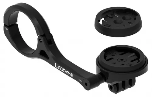 Кріплення Lezyne GARMIN/WAHOO GPS FORWARD MOUNT WITH GOPRO black (Y18)