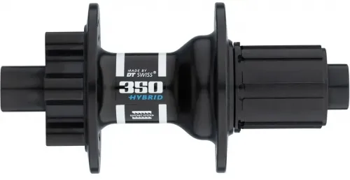 Втулка задняя DT Swiss 350 HYBRID 142x12mm 32H (Shimano) disc 6 bolt