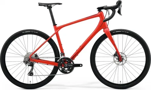 Велосипед 28 Merida SILEX 700 (2023) Matt race red / glossy red