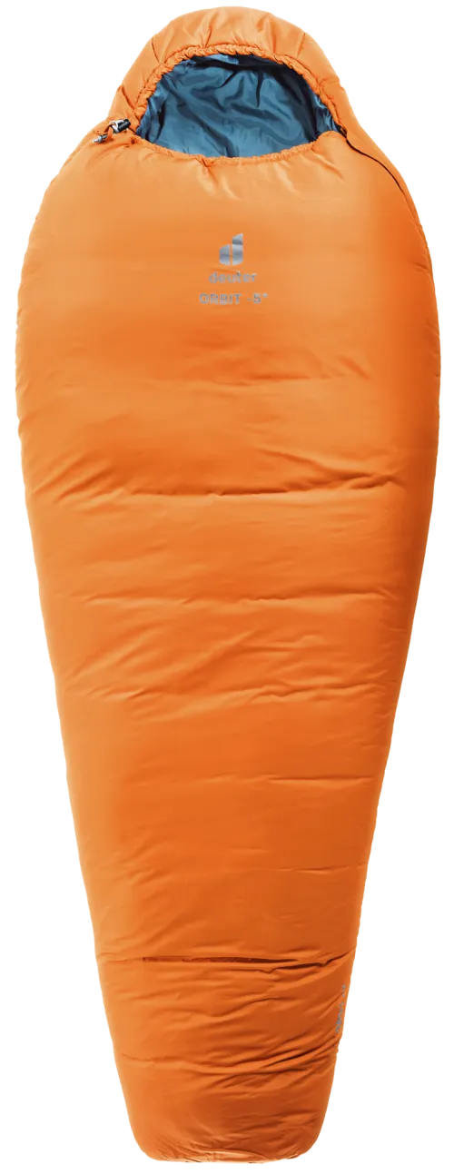 Спальник DEUTER Orbit-5° SL (9316) mandarine-slateblue левый