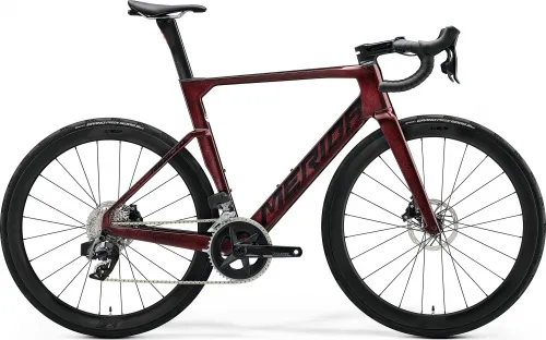 Велосипед 28 Merida REACTO 7000 (2024) burgundy red