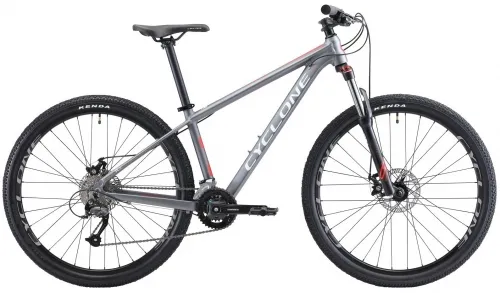 Велосипед 27,5 Cyclone AX (2021) серый