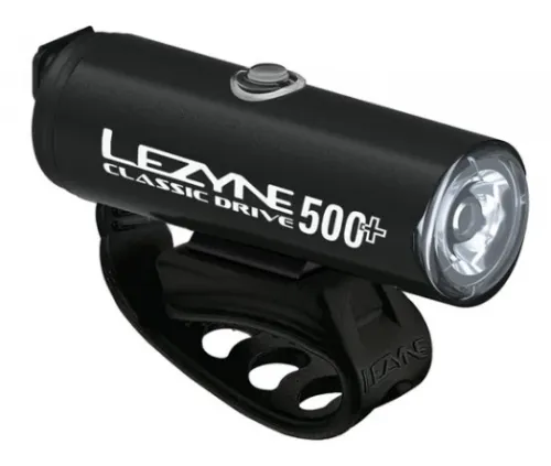 Фара Lezyne CLASSIC DRIVE 500+ (500 lumen) satin black (Y17)