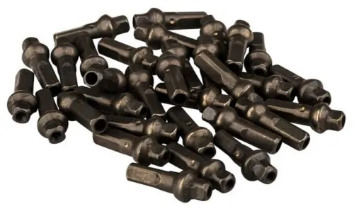 Ніпель Race Face 14G, 16х2 мм, латунь, black, 32 шт.