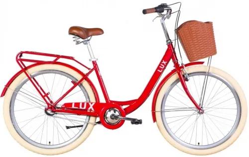 Велосипед 26 Dorozhnik LUX PH (2022) красный