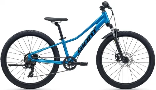 Велосипед 24 Giant Talon 24 Disc (2026) metallic blue