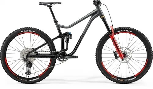Велосипед 27.5 Merida ONE-SIXTY 700 (2021) grey/sparkling black