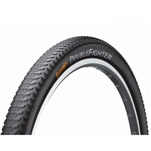 Покришка 24 x 1.75 (47-507) Continental DoubleFighter III (Sport) black/black wire TPI 3/180 (620g)
