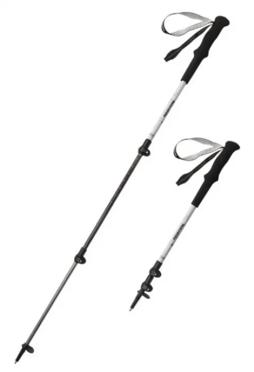 Треккинговая палка 3-секционная Naturehike ST06 NH17D006-D, 66-135 см, white