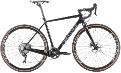 Велосипед 28 Cyclone CGX (2022) черно-фиолетовый