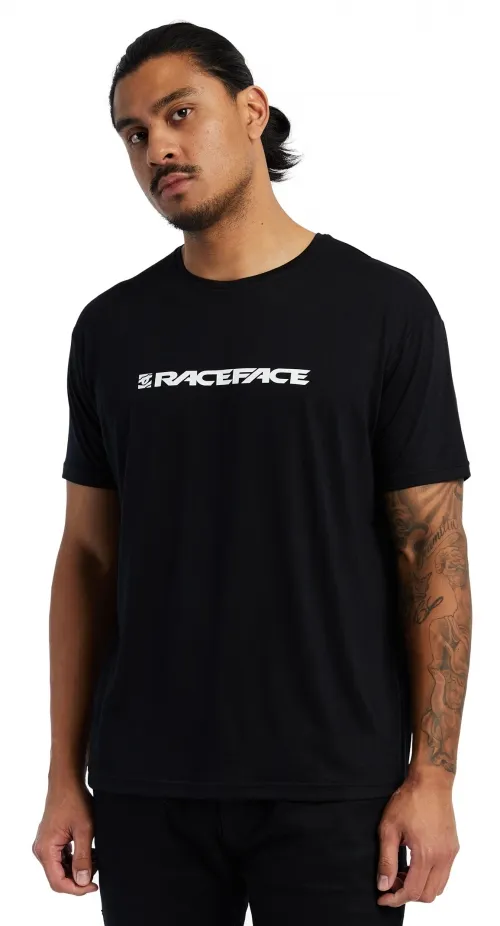 Футболка Race Face Classic Logo SS Tee black