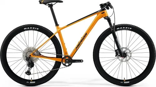 Велосипед 29 Merida BIG.NINE 5000 (2023) black/orange