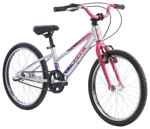Велосипед 20 Apollo NEO 3i girls (2022) Brushed Alloy / Pink / Purple Fade