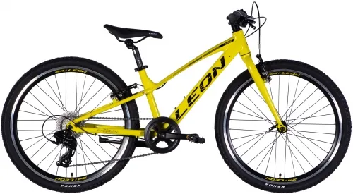 Велосипед 24 Leon Junior Vbr CS (2025) жовтий з чорним