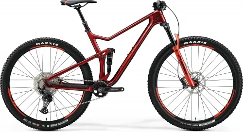 Велосипед 29 Merida ONE-TWENTY 3000 (2023) dark strawberry/red