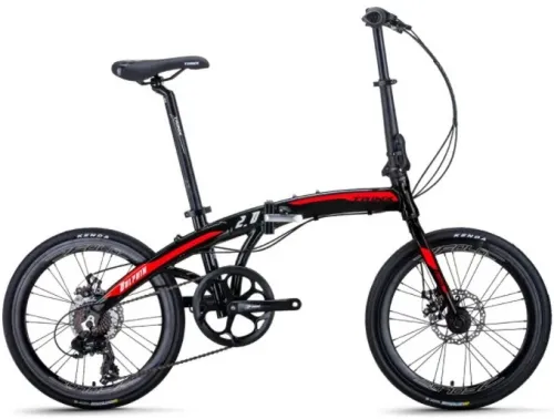 Велосипед 20 Trinx Dolphin 1.0 (2021) Black-White-Red