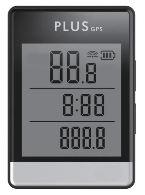 Велокомпьютер ONRIDE Log з GPS черный