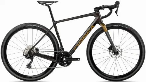 Велосипед 28 Orbea TERRA M30Team (2025) cosmic carbon/metallic olive green gloss
