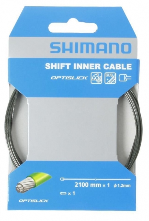 Трос перемикання Shimano Optislik 2100x1.2мм з полімерним покриттям
