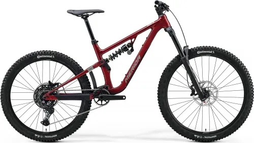 Велосипед 29-27.5 Merida ONE-SIXTY FR 400 (2024) silk dark strawberry