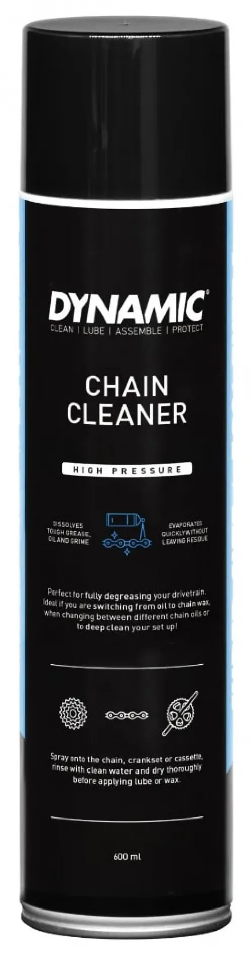 Обезжириватель трансмиссии Dynamic Chain Cleaner, аероз/600мл
