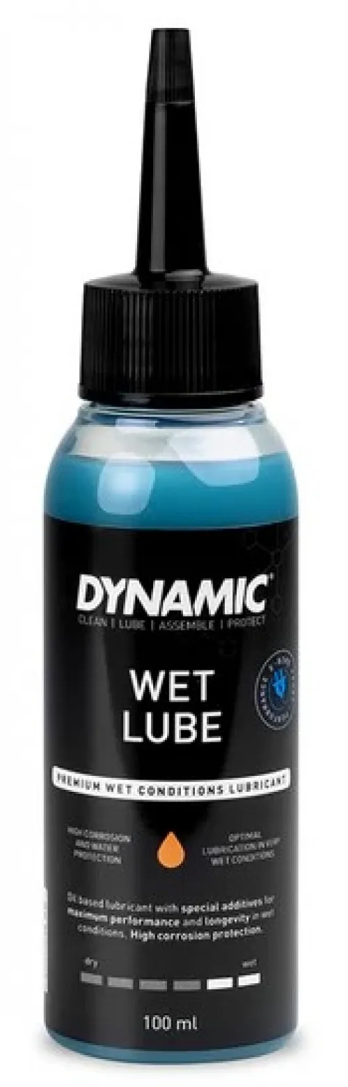 Смазка для цепи Dynamic Wet Lube для влажной погоды, бут/100мл