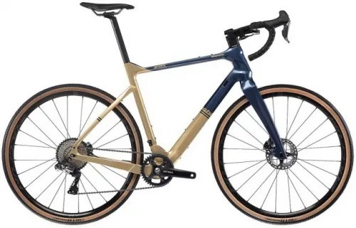 Велосипед 28 Bianchi Arcadex Di2 (2021) Gold/Blue