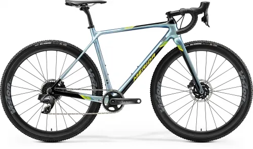 Велосипед 28 Merida Mission CX Force-Edition (2020) glossy sparkling blue