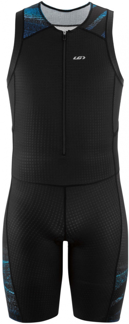 Велокостюм Garneau Vent Tri Suit черно-бело-синий