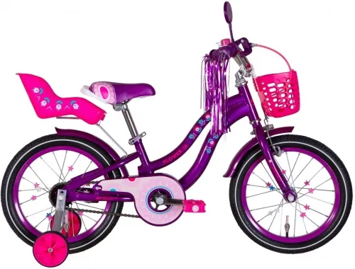 Велосипед 16 Formula FLOWER PREMIUM (2022) фиолетовый