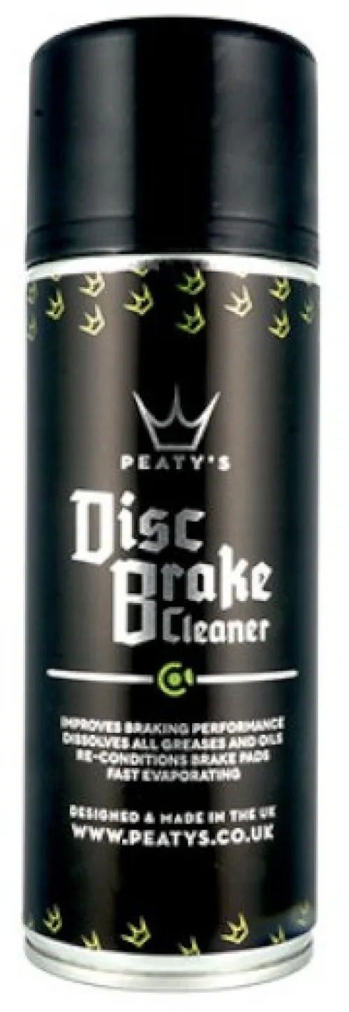 Спрей-очисник для гальмівних дисків (роторів) Peaty's Disc Brake Cleaner 400ml